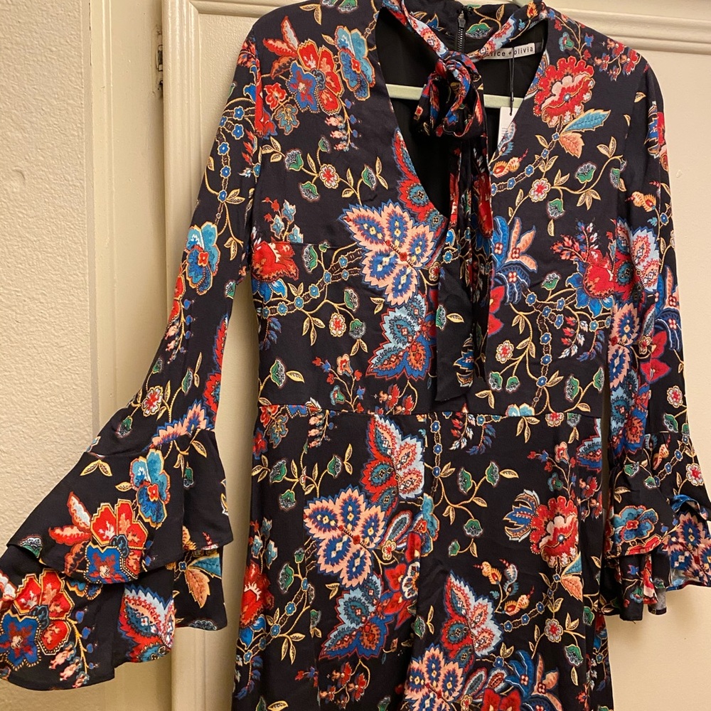 Alice and Olivia paisley romper
